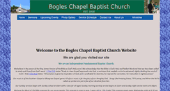 Desktop Screenshot of bogleschapel.org